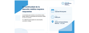 Próximo encuentro informativo de Comunidad CEM